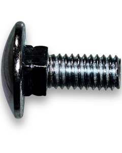 Mushroom head square neck bolt M  6x 16 DIN 603 4.6 galv